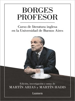 cover image of Borges profesor